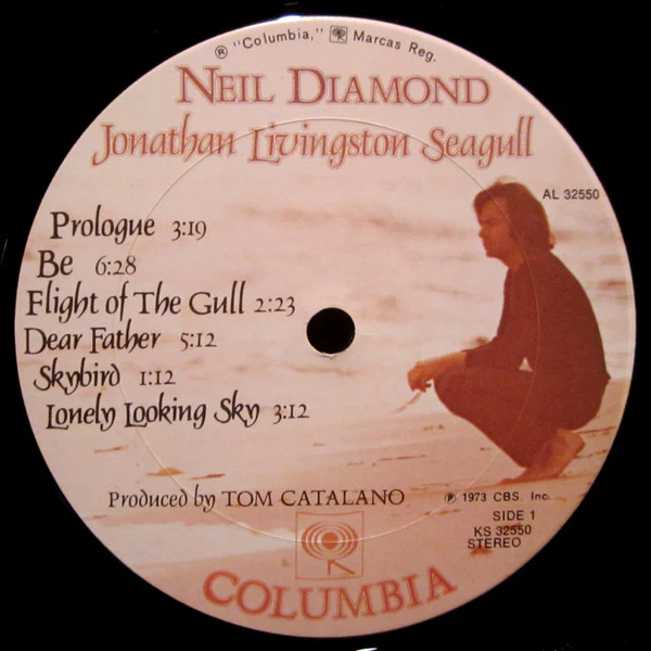 Neil Diamond - Jonathan Livingston Seagull (Original Motion Picture Sound Track) (LP, Album, Pit) (Very Good (VG)) - Image 4
