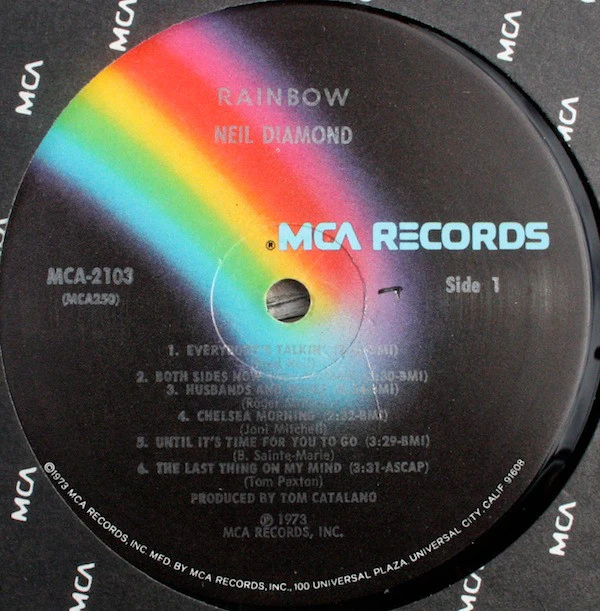 Neil Diamond - Rainbow (LP, Album, RE) (Near Mint (NM or M-)) - Image 2
