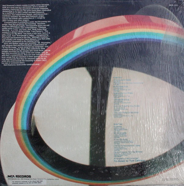 Neil Diamond - Rainbow (LP, Album, RE) (Near Mint (NM or M-)) - Image 3