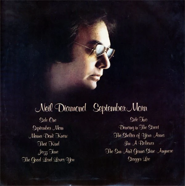 Neil Diamond - September Morn (LP, Album, San) (Very Good Plus (VG+)) - Image 3