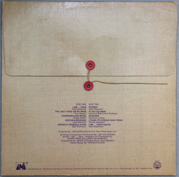 Neil Diamond - Stones (LP, Album, Glo) (Very Good (VG)) - Image 2