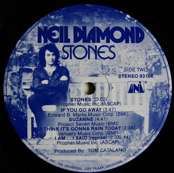 Neil Diamond - Stones (LP, Album, Pin) (Very Good Plus (VG+)) - Image 4