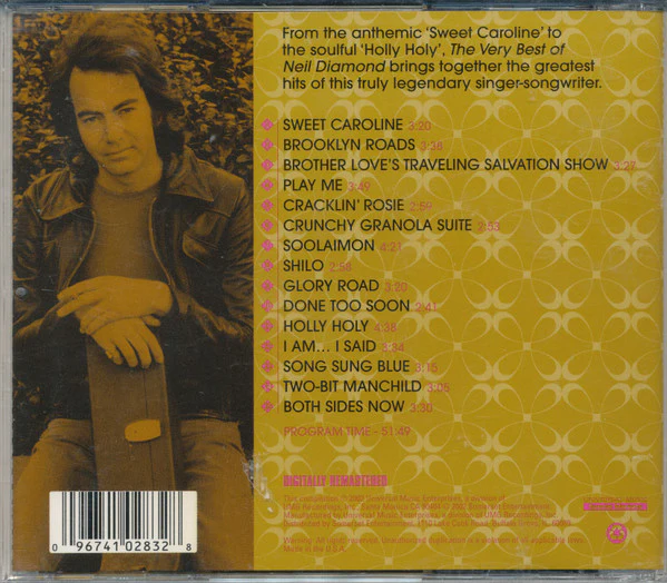 Neil Diamond - The Very Best Of Neil Diamond (CD, Comp) (Mint (M)) - Image 2