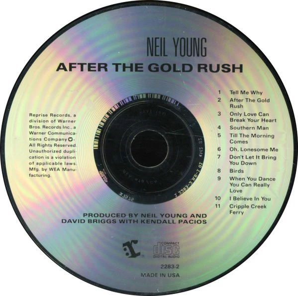 Neil Young - After The Gold Rush (CD, Album, RE, RP, Cin) (Very Good Plus (VG+)) - Image 4