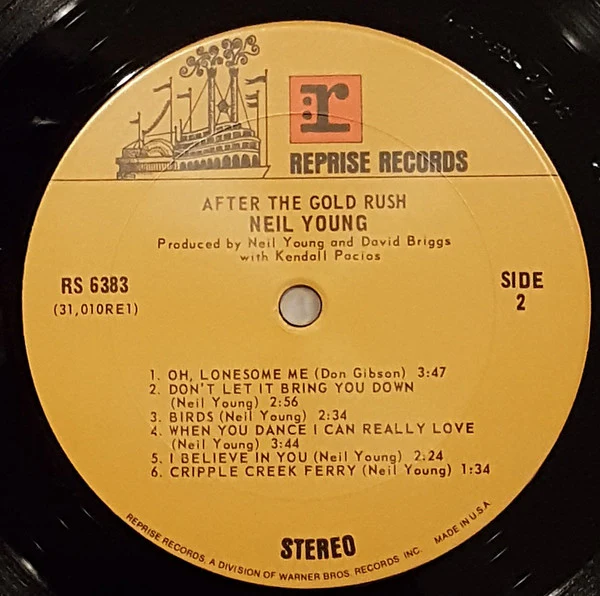 Neil Young - After The Gold Rush (LP, Album, Pit) (Good Plus (G+)) - Image 4