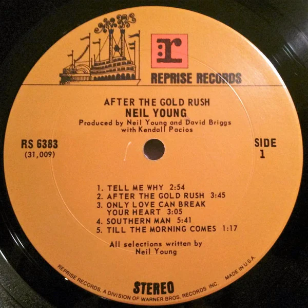 Neil Young - After The Gold Rush (LP, Album, Pit) (Very Good (VG)) - Image 5