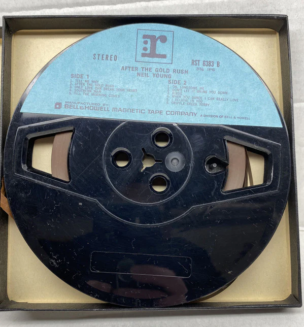 Neil Young - After The Gold Rush (Reel, 4tr Stereo, 7" Reel, Album, Gre) (Very Good Plus (VG+)) - Image 5
