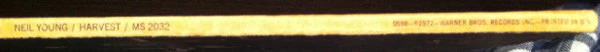 Neil Young - Harvest (LP, Album, Gat) (Very Good Plus (VG+)) - Image 5