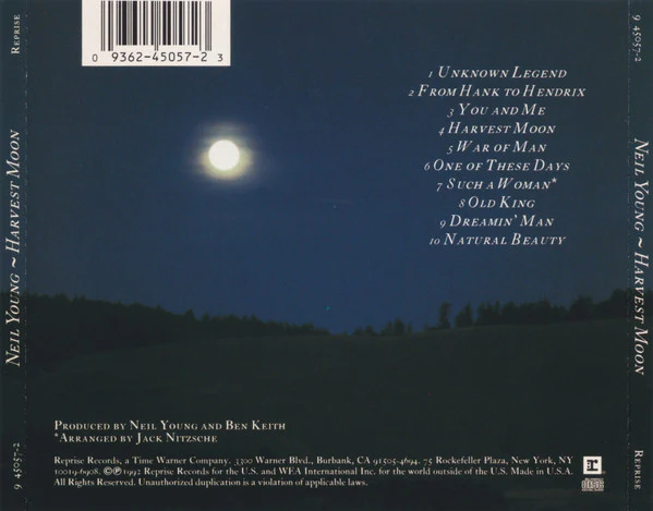 Neil Young - Harvest Moon (CD, Album, RE, Spe) (Very Good (VG)) - Image 2