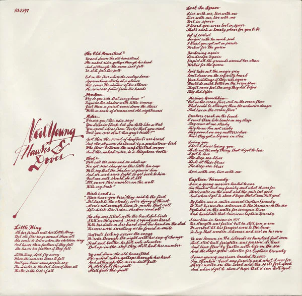 Neil Young - Hawks & Doves (LP, Album) NEW & SEALED - Image 5
