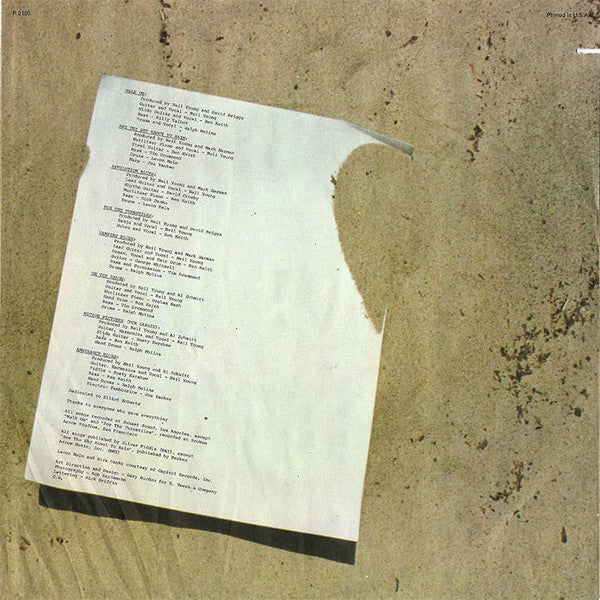 Neil Young - On The Beach (LP, Album, Ter) (Very Good Plus (VG+)) - Image 5