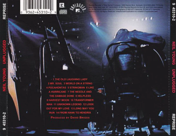 Neil Young - Unplugged (CD, Album, SRC) (Very Good Plus (VG+)) - Image 2