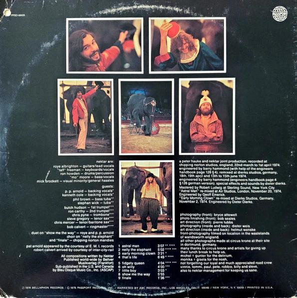 Nektar - Down To Earth (LP, Album, San) (Very Good Plus (VG+)) - Image 4