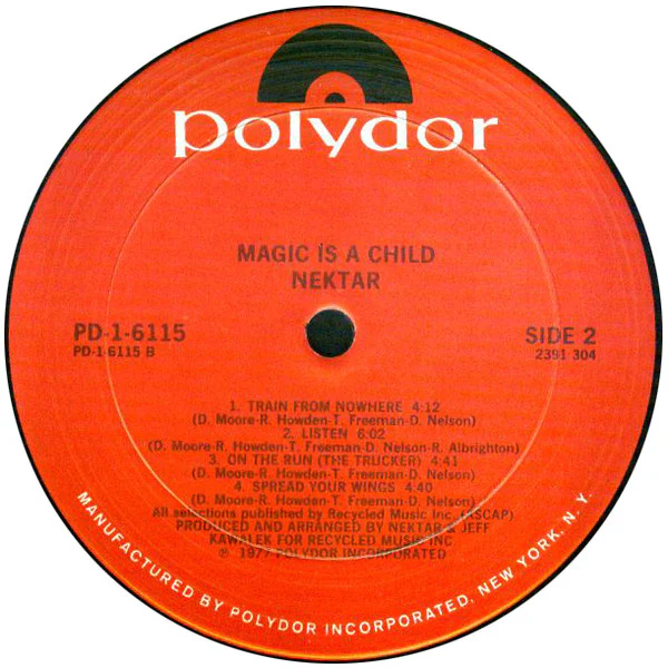 Nektar - Magic Is A Child (LP, Album, PRC) (Very Good Plus (VG+)) - Image 3