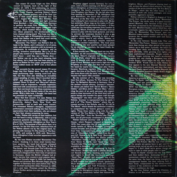 Nektar - Thru The Ears (2xLP, Comp) (Near Mint (NM or M-)) - Image 2