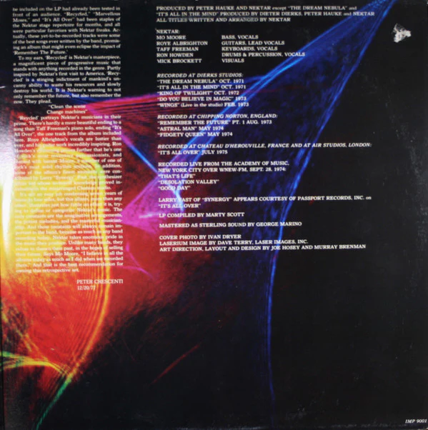 Nektar - Thru The Ears (2xLP, Comp) (Near Mint (NM or M-)) - Image 3