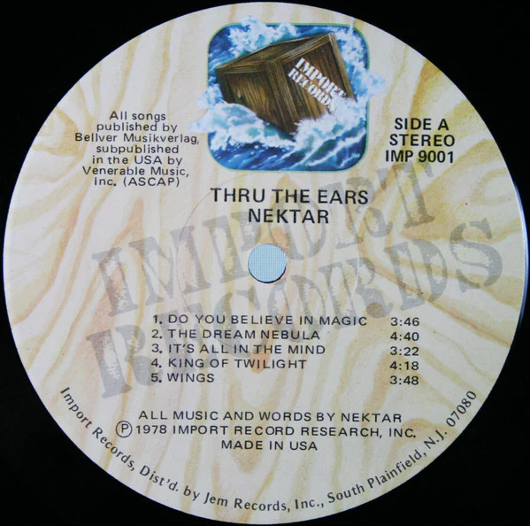 Nektar - Thru The Ears (2xLP, Comp) (Near Mint (NM or M-)) - Image 5