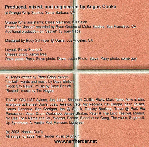 Nerf Herder - American Cheese (CD, Album) (Near Mint (NM or M-)) - Image 4