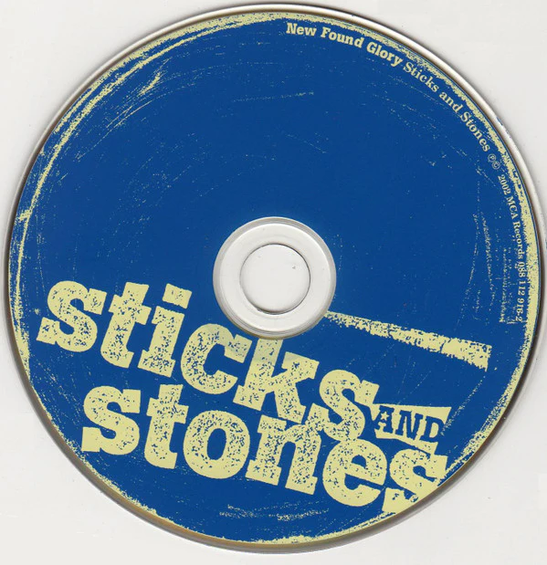 New Found Glory - Sticks And Stones (CD, Album, Club) (Very Good Plus (VG+)) - Image 3