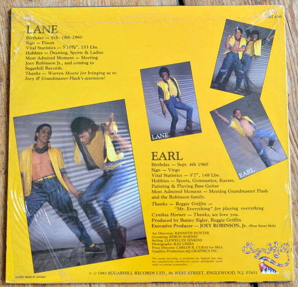 New Guys On The Block - On The Dance Floor (12") (Very Good Plus (VG+)) - Image 2