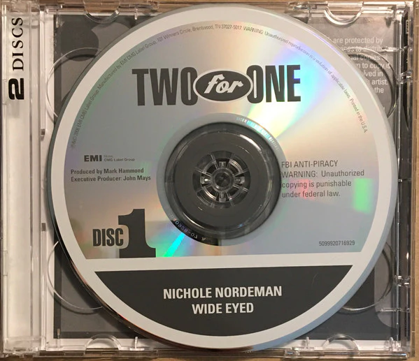 Nichole Nordeman - Wide Eyed / Brave (2xCD, Comp) (Near Mint (NM or M-)) - Image 2