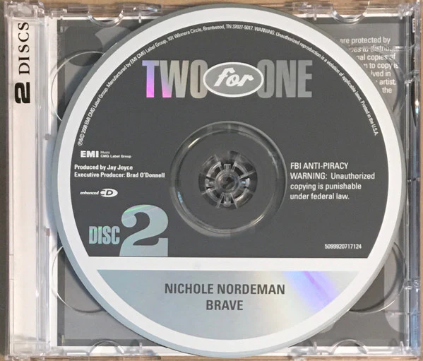 Nichole Nordeman - Wide Eyed / Brave (2xCD, Comp) (Near Mint (NM or M-)) - Image 3