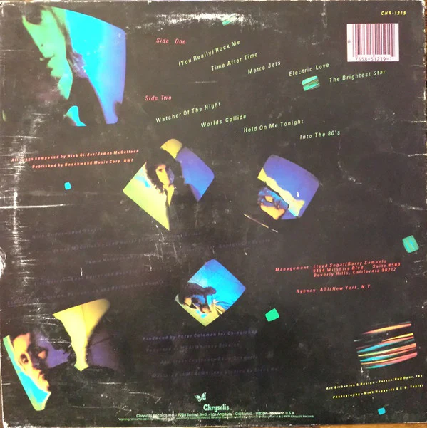 Nick Gilder - Frequency (LP, Album) (Very Good (VG)) - Image 3