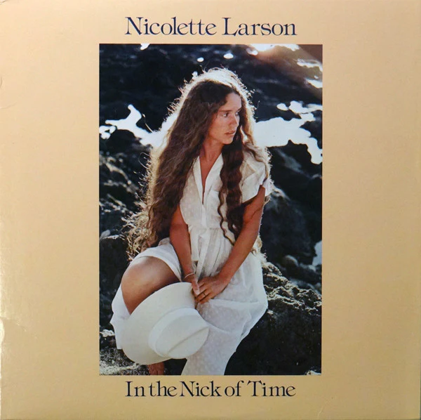 Nicolette Larson - In The Nick Of Time (LP, Album, Mon) (Very Good Plus (VG+))