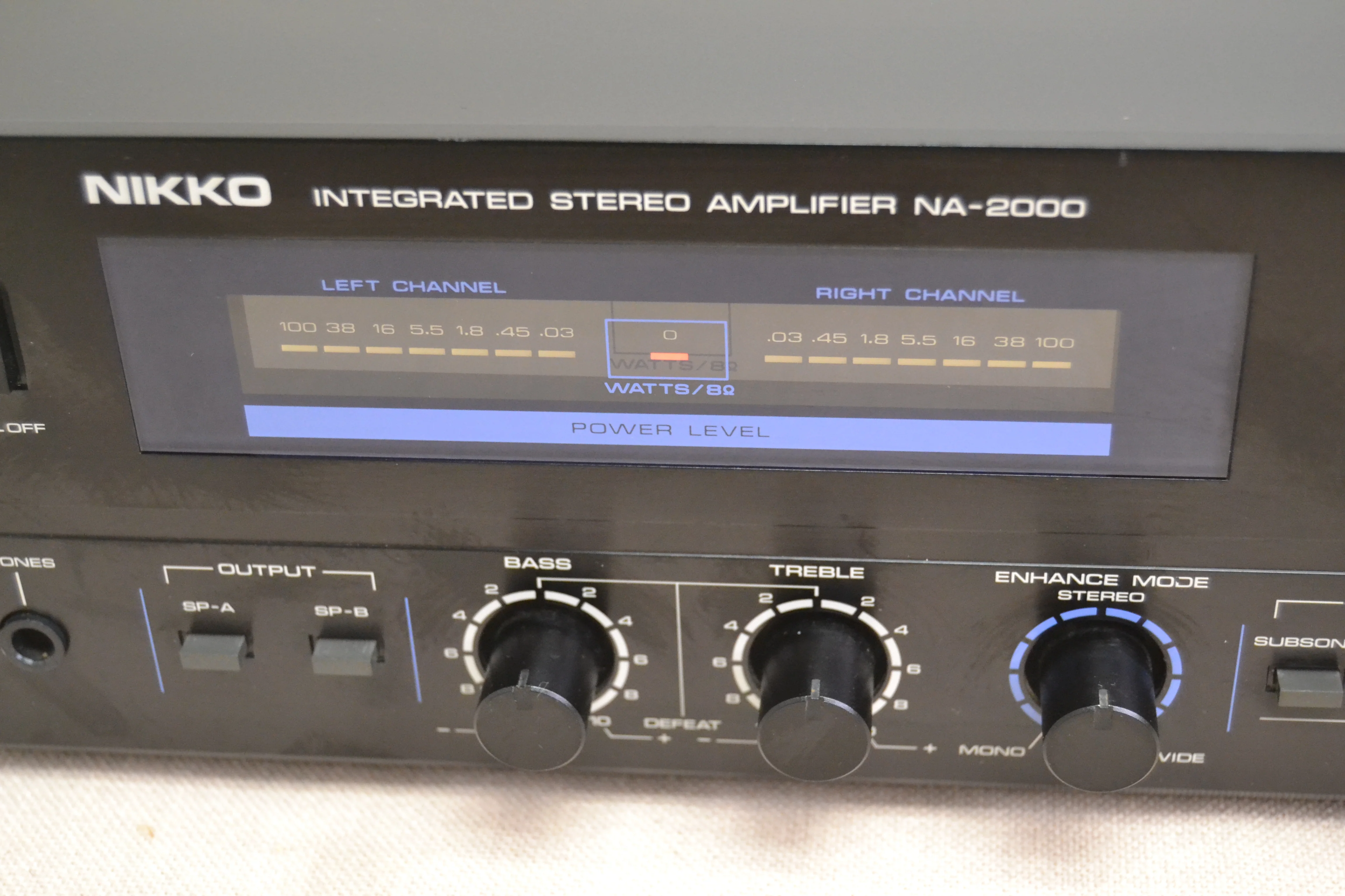 Nikko NA-2000 Stereo Integrated Amplifier * 100W RMS * 1984 - Image 6