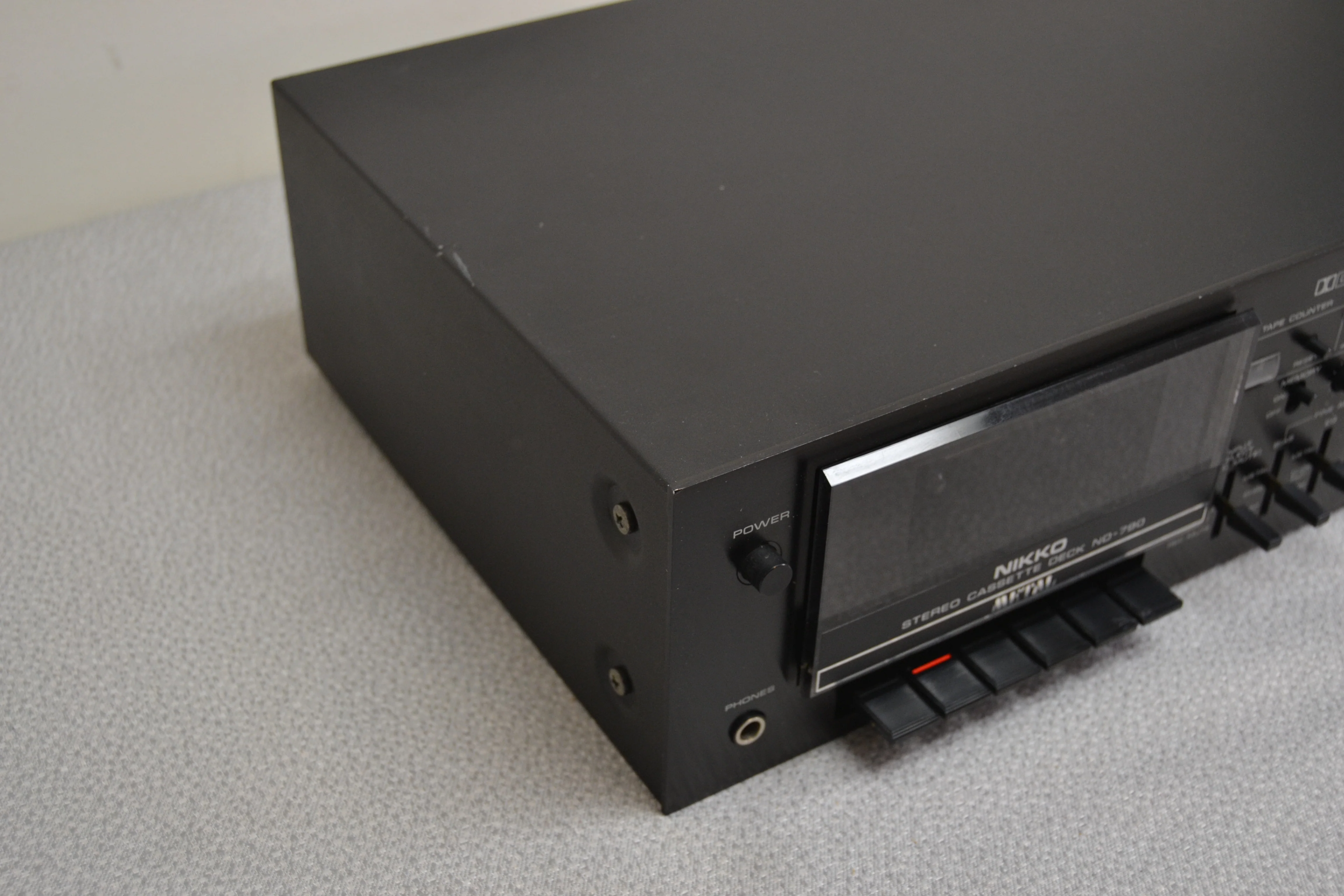 Nikko ND-790 Single Cassette Deck * Fully Serviced * New Belts - Image 10