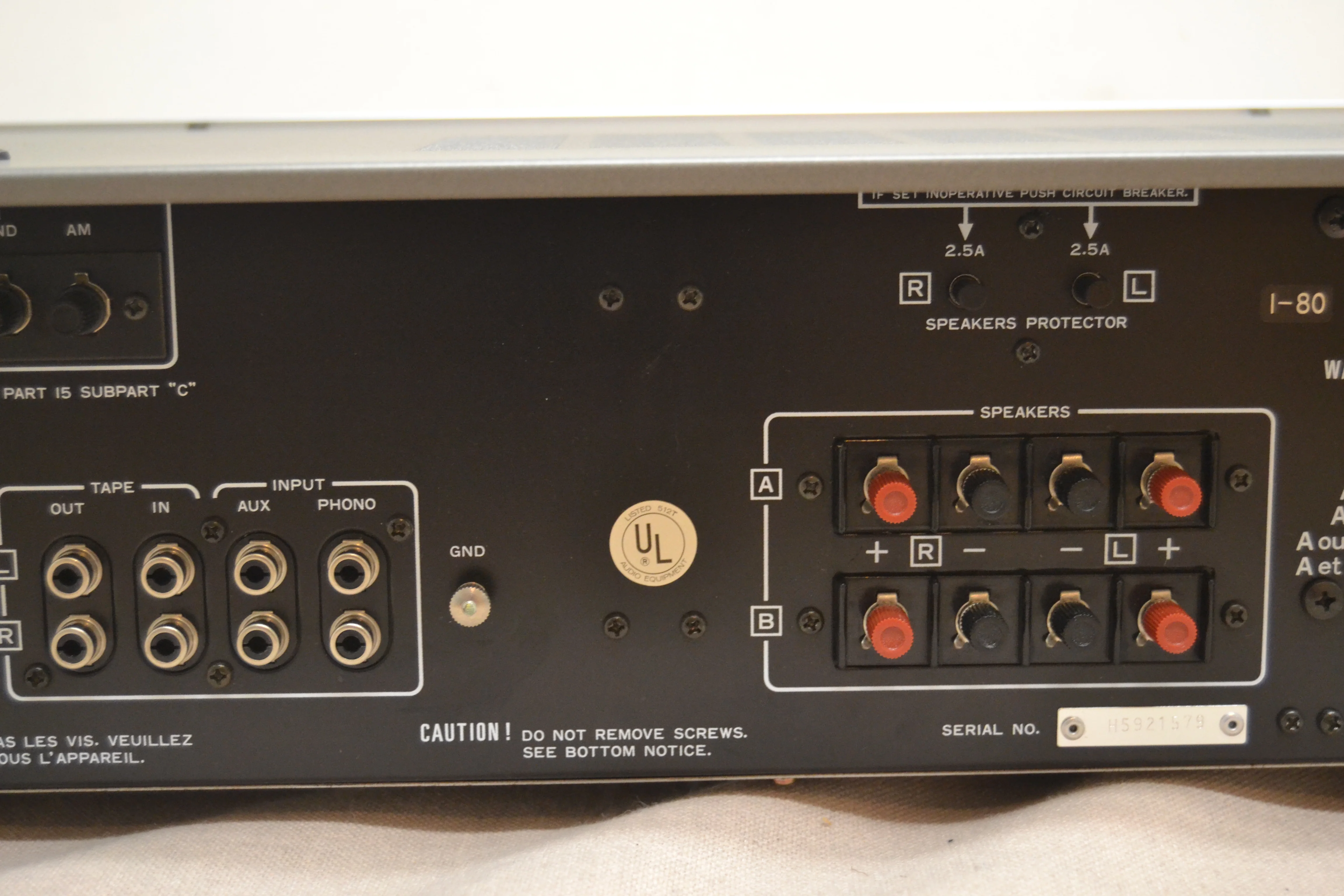 Nikko NR-519 Stereo Receiver * 20W RMS * 1980 - Image 12