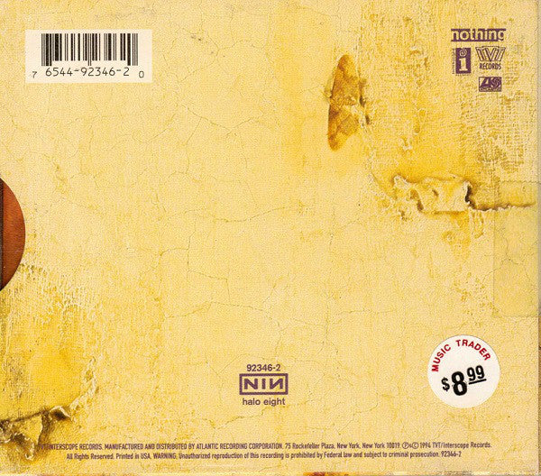 Nine Inch Nails - The Downward Spiral (CD, Album, Sli) (Very Good (VG)) - Image 2