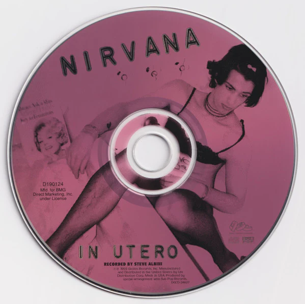 Nirvana - In Utero (CD, Album, Club, Son) (Very Good Plus (VG+)) - Image 3