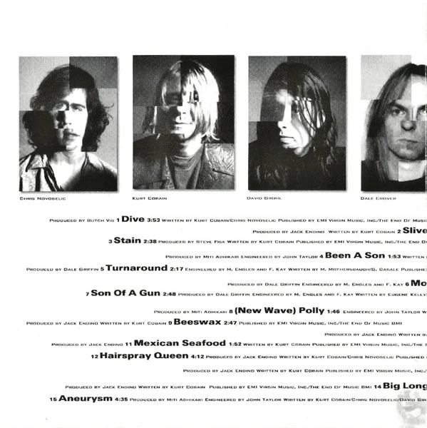 Nirvana - Incesticide (CD, Comp, RP) (Near Mint (NM or M-)) - Image 2