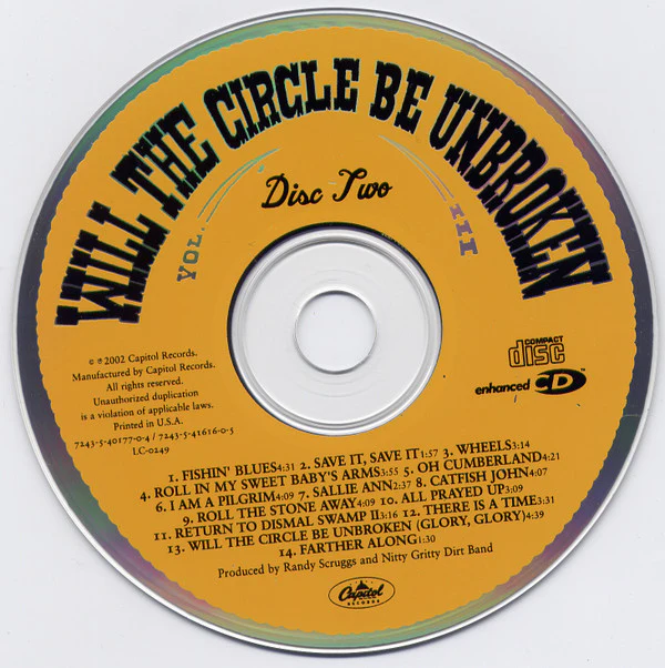 Nitty Gritty Dirt Band - Will The Circle Be Unbroken, Volume III (CD + CD, Enh + Album) (Near Mint (NM or M-)) - Image 4