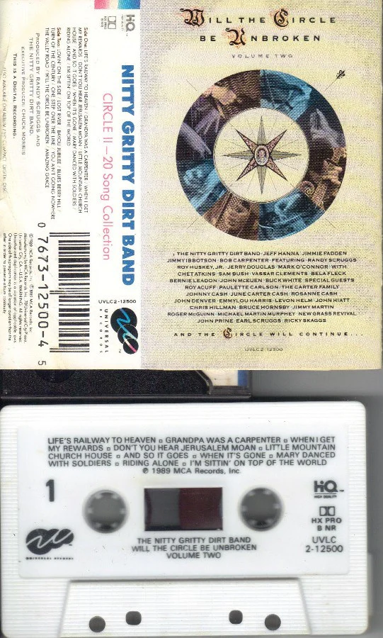Nitty Gritty Dirt Band - Will The Circle Be Unbroken Volume Two (Cass, Album, HQ ) (Near Mint (NM or M-)) - Image 2