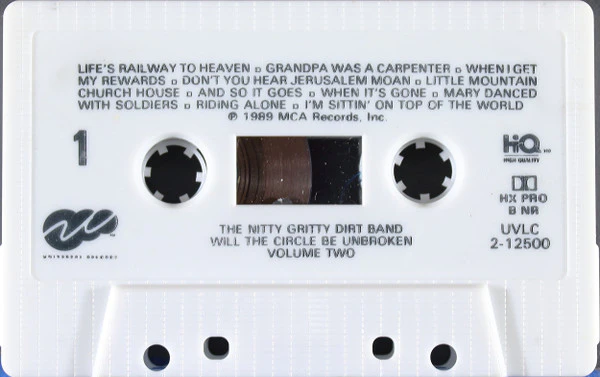 Nitty Gritty Dirt Band - Will The Circle Be Unbroken Volume Two (Cass, Album, HQ ) (Near Mint (NM or M-)) - Image 4