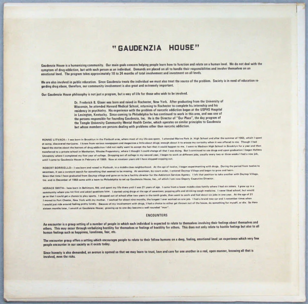 No Artist - Drugs Won't Get It - People Will: An Educational Record About Narcotic Addiction (LP) (Very Good Plus (VG+)) - Image 2