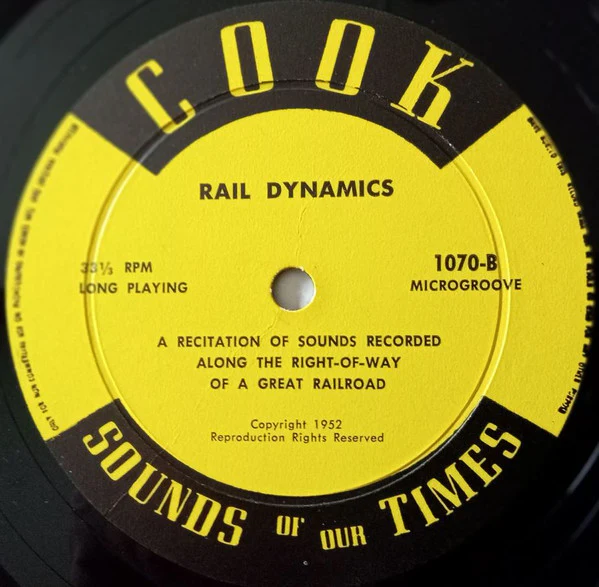 No Artist - Rail Dynamics (10") (Very Good Plus (VG+)) - Image 4