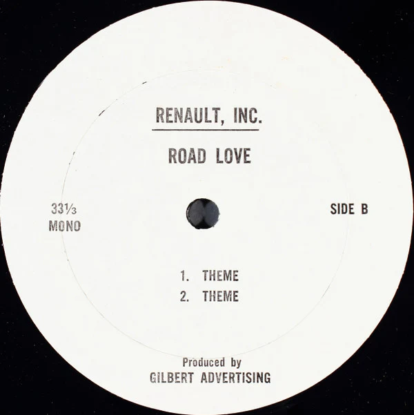 No Artist - Renault - Road Love (LP, Mono) (Very Good Plus (VG+)) - Image 4