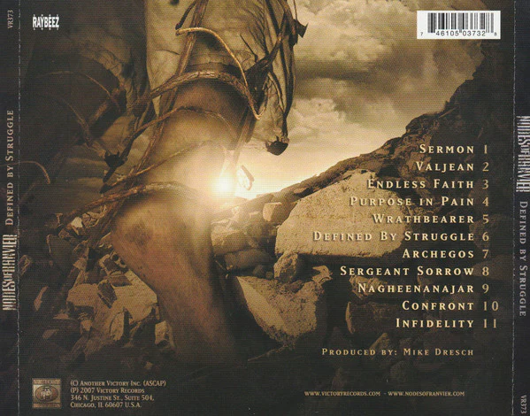 Nodes Of Ranvier - Defined By Struggle (CD, Album) (Near Mint (NM or M-)) - Image 2