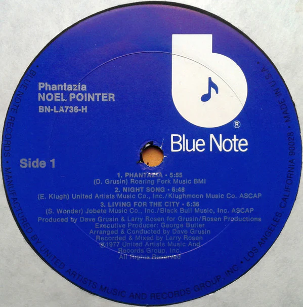 Noel Pointer - Phantazia (LP, Album) (Very Good (VG)) - Image 3