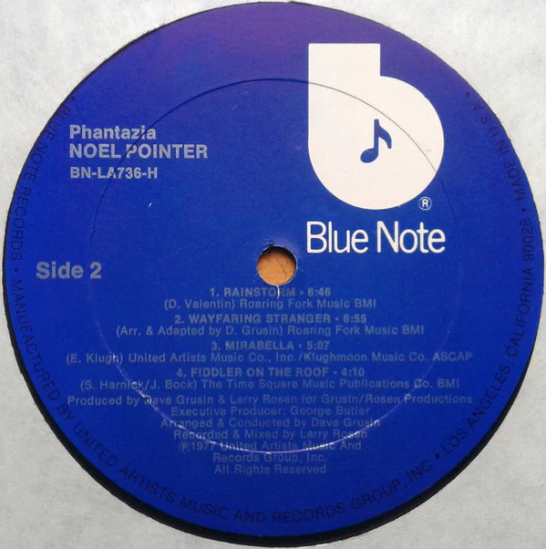 Noel Pointer - Phantazia (LP, Album) (Very Good (VG)) - Image 4