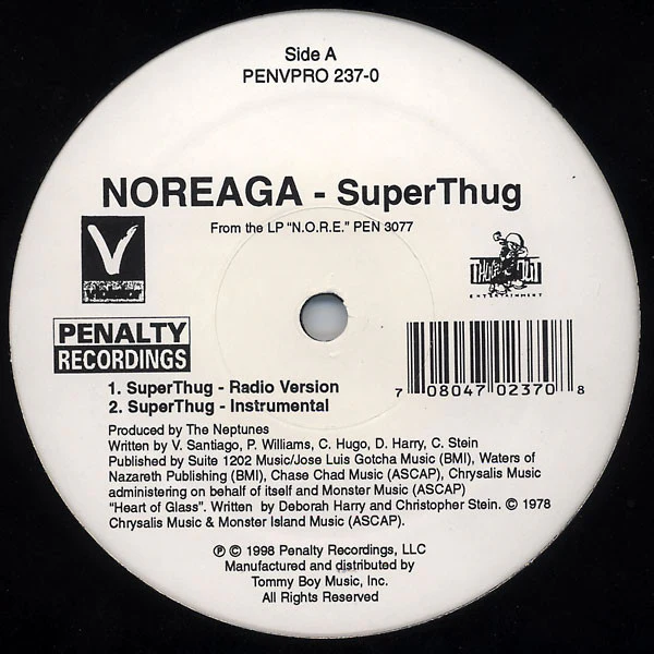 Noreaga - SuperThug (12", Promo) (Very Good Plus (VG+))