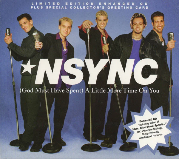 *NSYNC - (God Must Have Spent) A Little More Time On You (CD, Maxi, Enh, Ltd) (Very Good Plus (VG+))