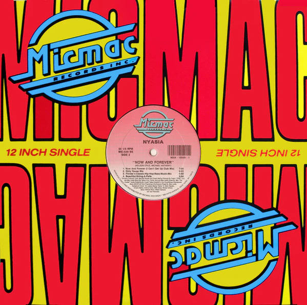 Nyasia - Now And Forever (12", Single) (Very Good Plus (VG+)) - Image 3