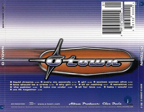 O-Town - O-Town (CD, Album) (Very Good Plus (VG+)) - Image 2