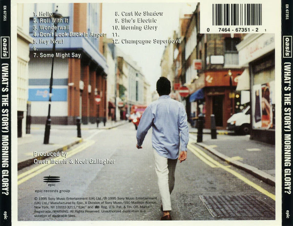 Oasis - (What's The Story) Morning Glory ? (CD, Album, Pit) (Near Mint (NM or M-)) - Image 2