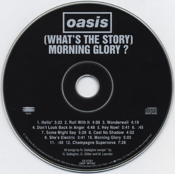Oasis - (What's The Story) Morning Glory ? (CD, Album, Pit) (Very Good Plus (VG+)) - Image 2