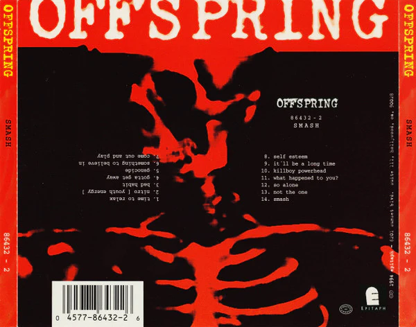 The Offspring - Smash (CD, Album) (Very Good Plus (VG+)) - Image 2